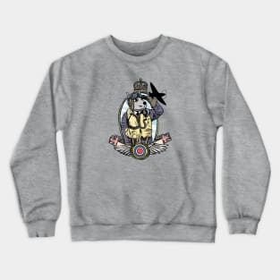 The Dogs of War: RAF Fighter Pilot Crewneck Sweatshirt